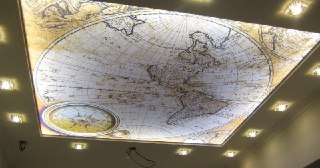Натяжной потолок с фотопечатью Ессентуки, цена от 6281 руб.
